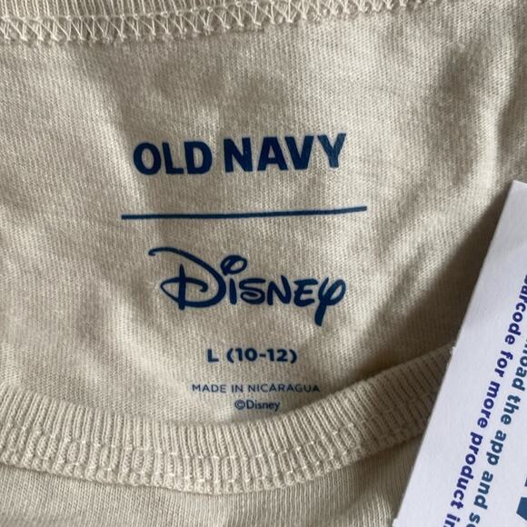 Old Navy Mickey Mouse Lettuce Edge Licensed Graphic T-Shirt - Picture 5 of 7